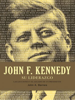 cover image of John F. Kennedy su liderazgo